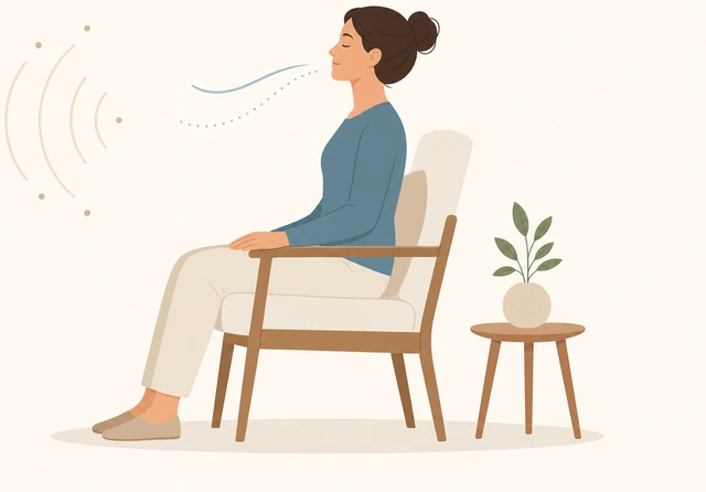 Illustration for Let the timer's soft end sound finish before moving.