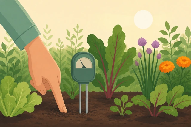 Illustration for Cut back future watering and check soil before each one.